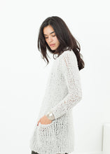 Load image into Gallery viewer, Bulk Stitch Cardigan in Cloud