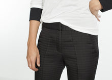 Load image into Gallery viewer, Square Stitch Knee Short in Black
