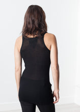 Load image into Gallery viewer, Easy Ribbed Tank in Black

