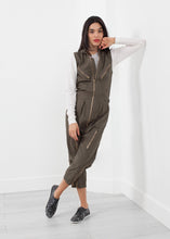Load image into Gallery viewer, Sleeveless Harem Flightsuit
